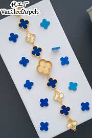 Colestore Van Cleef & Arpels Sweet Alhambra watch Yellow gold, Agate - 5