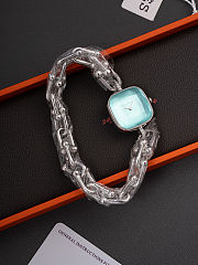 Colestore Tiffany & Co HardWear Watch in Sterling Silver and Steel with Diamonds Tiffany Blue  - 1