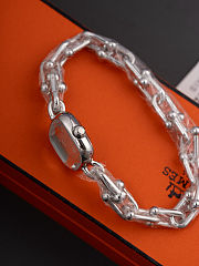 Colestore Tiffany & Co HardWear Watch in Sterling Silver and Steel with Diamonds Tiffany Blue  - 5