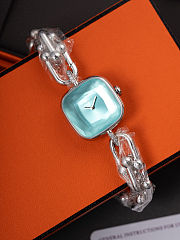 Colestore Tiffany & Co HardWear Watch in Sterling Silver and Steel with Diamonds Tiffany Blue  - 4
