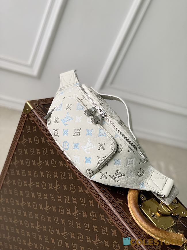 Colestore  Louis Vuitton Rush Bumbag Monogram Shadow Ecru White 30 x 15 x 8 cm - 1