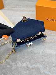 Colestore Louis Vuitton Pouch Metis Belt Monogram Denim M4622Z 13.5 x 8 cm - 5