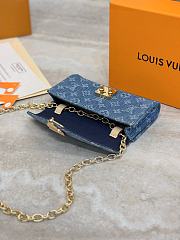 Colestore Louis Vuitton Pouch Metis Belt Monogram Denim M4622Z 13.5 x 8 cm - 4