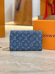 Colestore Louis Vuitton Pouch Metis Belt Monogram Denim M4622Z 13.5 x 8 cm - 3