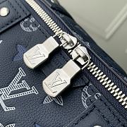 Colestore  Louis Vuitton City Keepall Monogram Shadow Navy Blue 27.5 x 16.5 x 15 cm - 2