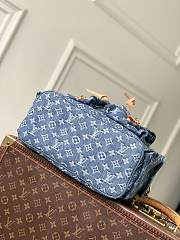 Colestore  Louis Vuitton Montsouris Cargo Backpack Monogram Denim 32 x 30.5 x 16 cm - 4
