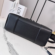 Colestore  Loewe Large Amazona 180 bag in soft calfskin Black 34.5 x 14 x 27 cm - 6