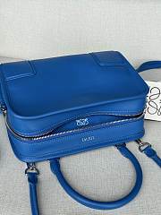 Colestore  Loewe Small Amazona 180 bag in soft calfskin Royal Azur 24.5 x 18.5 x 10 cm - 3