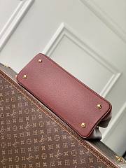 Colestore Louis Vuitton Capucines MM Taurillon Leather Burgundy 37.5 x 15.5 x 24cm - 3