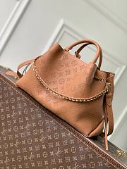 Colestore  Louis Vuitton Bella Tote Mahina Leather Cognac 32 x 23 x 13 cm - 1