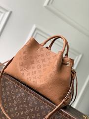 Colestore  Louis Vuitton Bella Tote Mahina Leather Cognac 32 x 23 x 13 cm - 6