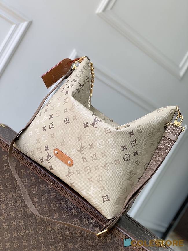 Colestore  Louis Vuitton Vagabond Hobo Monogram Sand Beige 41 x 32 x 11 cm - 1