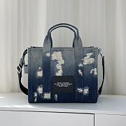 Colestore MARC JACOBS The Denim Medium Rip And Repair tote bag Indigo Blue 33x14x26cm - 6