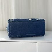 Colestore MARC JACOBS The Denim Medium Rip And Repair tote bag Indigo Blue 33x14x26cm - 3