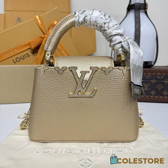 Colestore Louis Vuitton LV Mirage Capucines Mini Light Gold Taurillon leather 21 x 13.6 x 8 cm - 1