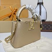 Colestore Louis Vuitton LV Mirage Capucines Mini Light Gold Taurillon leather 21 x 13.6 x 8 cm - 2
