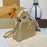 Colestore Louis Vuitton LV Mirage Capucines Nano Light Gold Taurillon leather 16.3x 6.5x 11cm - 6