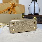Colestore Louis Vuitton LV Mirage Capucines Nano Light Gold Taurillon leather 16.3x 6.5x 11cm - 5