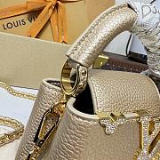 Colestore Louis Vuitton LV Mirage Capucines Nano Light Gold Taurillon leather 16.3x 6.5x 11cm - 3