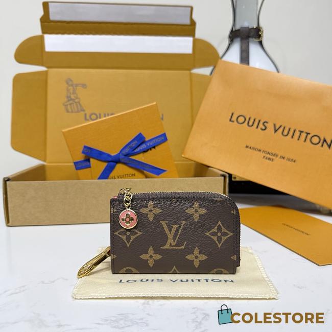 Colestore Louis Vuitton Noa Key Holder Monogram/Sweet Coral 11 x 7 x 1.5 cm - 1
