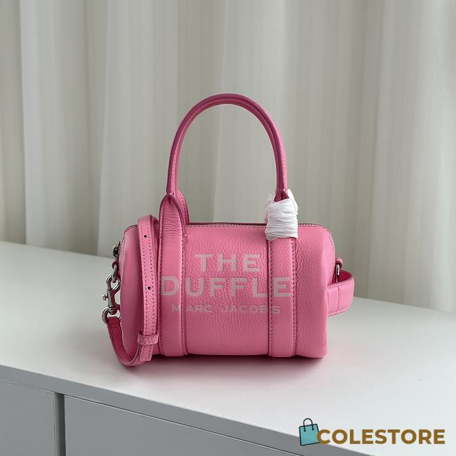 Colestore Marc Jacobs The Mini Leather Duffle Bag Pink 19.5x12x12cm - 1