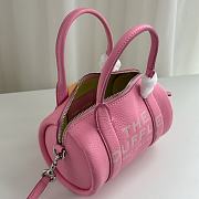 Colestore Marc Jacobs The Mini Leather Duffle Bag Pink 19.5x12x12cm - 3