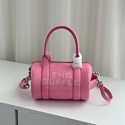 Colestore Marc Jacobs The Mini Leather Duffle Bag Pink 19.5x12x12cm - 2