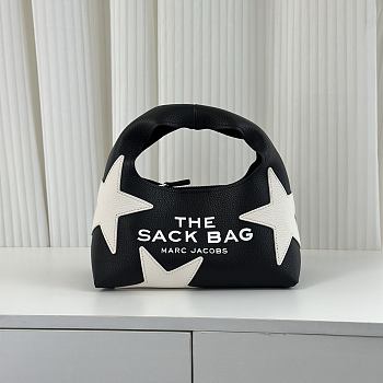 Colestore Marc Jacobs The Sack Bag Star Patchwork Black White 24x16x13cm