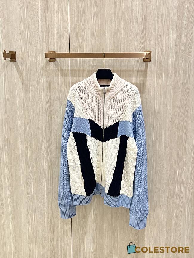 Colestore  Louis Vuitton Knitted Signature Tracktop Lavender Luster  - 1