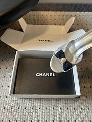 Colestore Chanel Sequined Quilted Mesh Mules with Pearl Heel 7cm - 4
