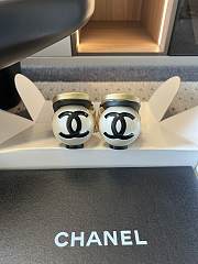 Colestore Chanel Sequined Gold Quilted Mesh Mules with Pearl Heel 7cm - 3