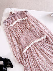 Colestore Dolce & Gabbana Small Rose-print Long Chiffon Dress Multi-colored - 5