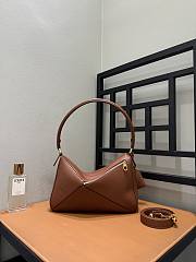 Colestore  Loewe Medium Puzzle Featherlight bag in nappa lambskin Pecan 29 x 19 x 14cm - 3