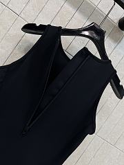 Colestore  Louis Vuitton Color-Blocked Ruffle Hem Dress - 4