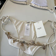 Colestore Celine Nerina Ocean Fairy Tale Seashell Bikini Set Off White - 2