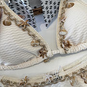 Colestore Celine Nerina Ocean Fairy Tale Seashell Bikini Set Off White - 6