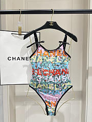 Colestore Chanel Coco Beach 2026 Swimsuit Stretch Jersey  Multicolor - 1