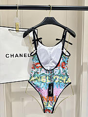 Colestore Chanel Coco Beach 2026 Swimsuit Stretch Jersey  Multicolor - 6