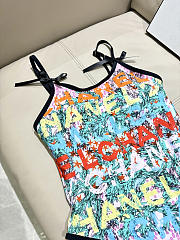 Colestore Chanel Coco Beach 2026 Swimsuit Stretch Jersey  Multicolor - 4
