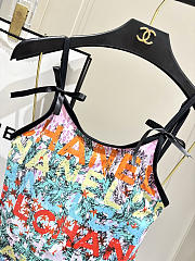 Colestore Chanel Coco Beach 2026 Swimsuit Stretch Jersey  Multicolor - 2