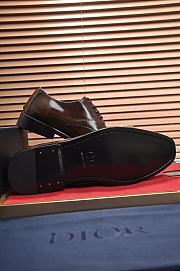 Colestore Dior Timeless Derby Shoe Deep Brown Polished Calfskin - 4