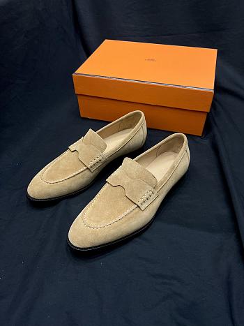Colestore  Hermes Men's Duke Loafer Beige Albâtre