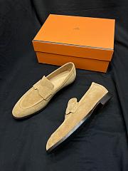 Colestore  Hermes Men's Duke Loafer Beige Albâtre - 6