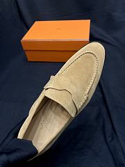 Colestore  Hermes Men's Duke Loafer Beige Albâtre - 4