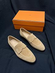 Colestore  Hermes Men's Duke Loafer Beige Albâtre - 2