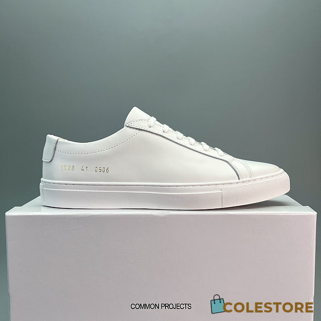 Colestore COMMON PROJECTS Original Achilles Leather Sneakers White - 1