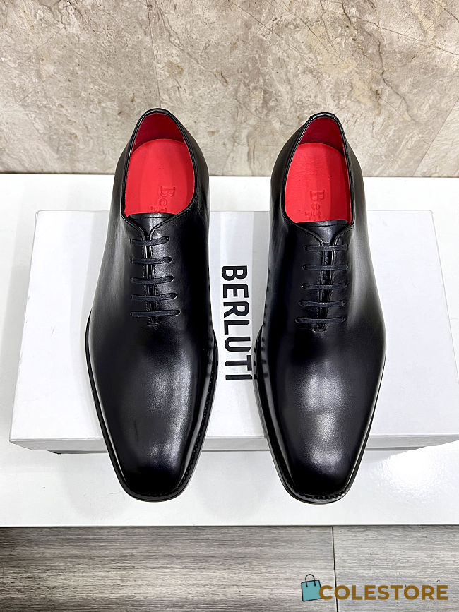 Colestore Berluti Oxford Wholecut  Black - 1
