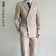 Colestore Custom Tailored Beige 3-Piece Suit for Men - 1