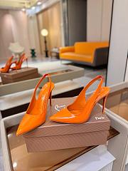 Colestore Christian Louboutin Miss Z Sling Back 100 mm Slingback pumps - Patent calf leather Caruzo  - 5