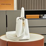 Louis Vuitton Capucines BB White  - 5